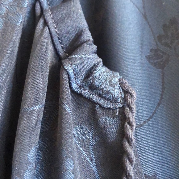 50 % OFF SALE! NWT Chelsea & Violet blue floral silk feeling party dress - Picture 7 of 8